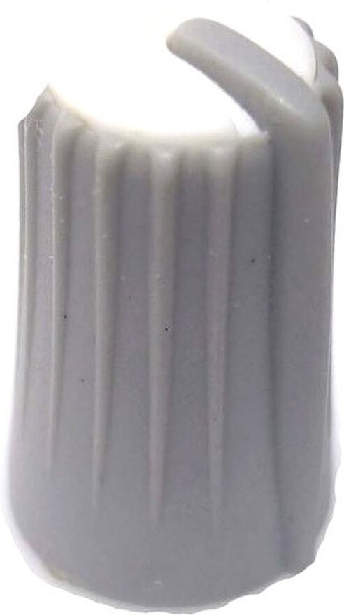 Ersatzteil Drehknopf (Level) Mrs Serie Grau/makierung Weiß