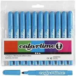 Creativ Company, Marker, Hellblaue Jumbo Marker, 12 Stück. (12x)