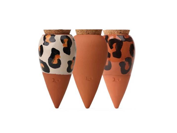 Bewässerungskegel Mini Ollas Die Leoparden 3er Set