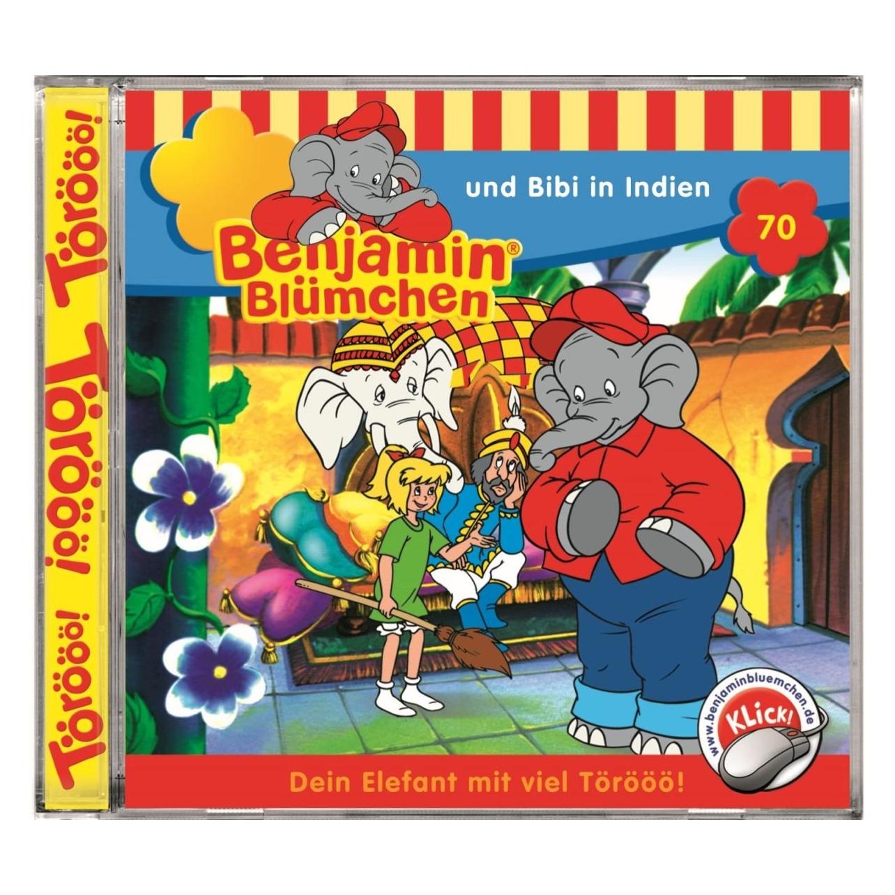 Kiddinx Folge 070: Und Bibi In Indien (Benjamin Blümchen, Deutsch) (4001504265700)