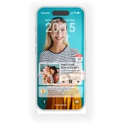 Einladungskarte 40. Geburtstag: Smartphone Homescreen