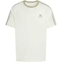 ADIDAS Herren Shirt LUX COFFEE CAFE CUP MIT GRAFIK, Größe S in Weiß Weiß