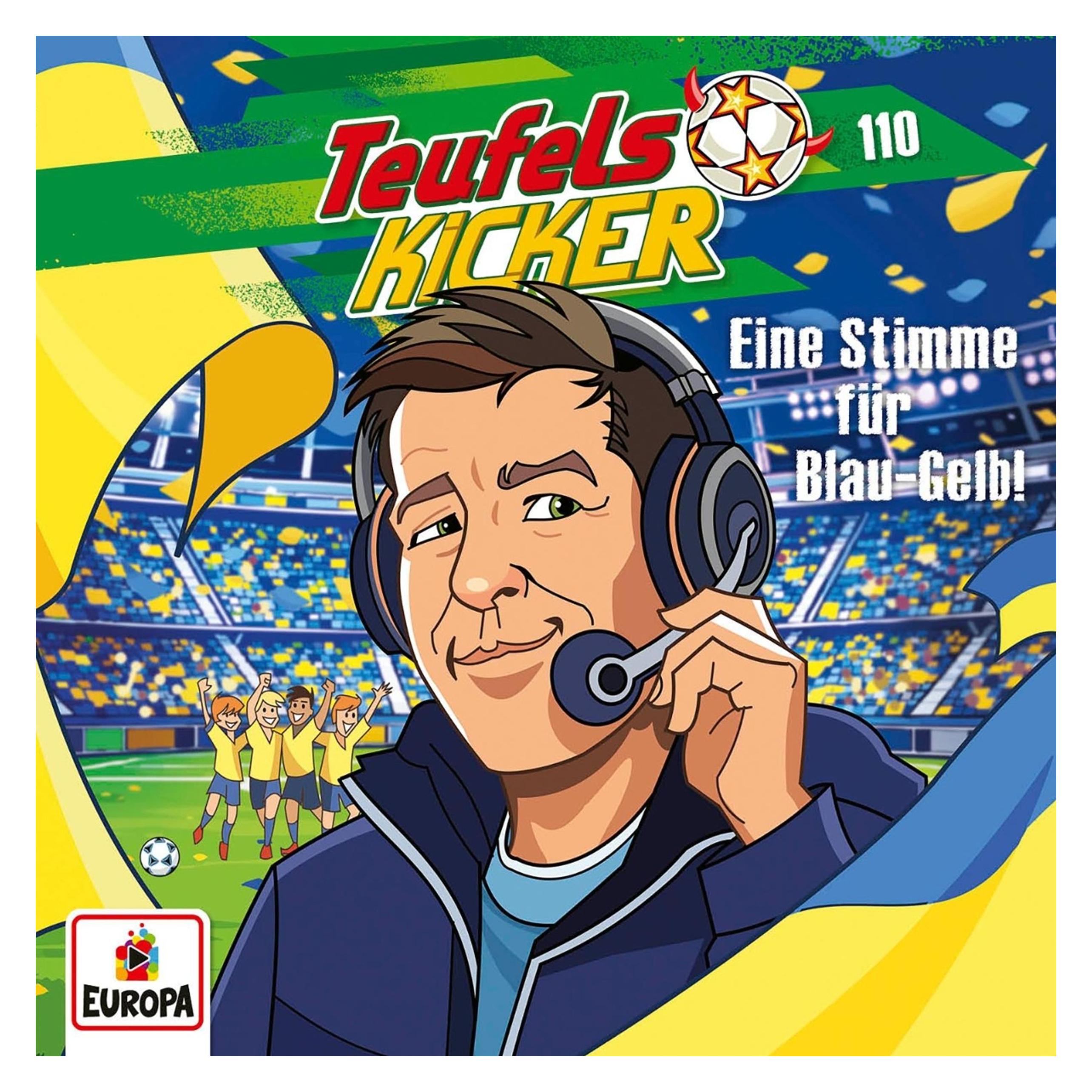 Europa Die Teufelskicker 110 - Eine Stimme für Blau-Gelb! (Teufelskicker, Deutsch) (67923701)