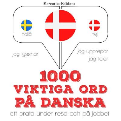 1000 viktiga ord på danska - JM Gardner, Audio, 9782821130654