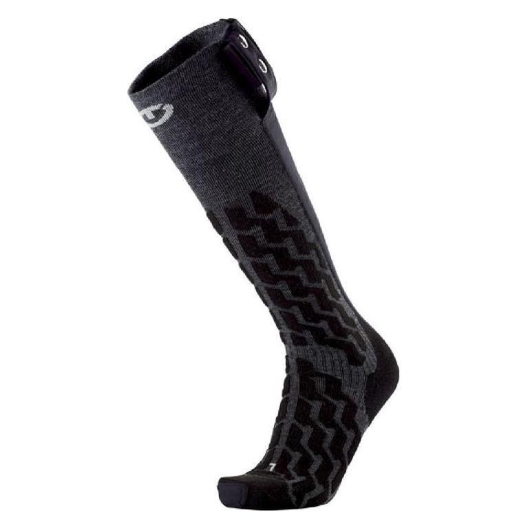 Therm-ic PowerSocks Heat Fusion Heiz Socken ohne Akku (Grösse: 42.0 - 44.0, schwarz) (42 - 44) (32546974)