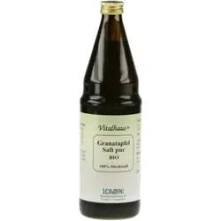 GRANATAPFEL SAFT Pur Bio Vitalhaus 750 ml