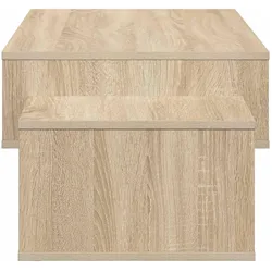vidaXL, Couchtisch + Beistelltisch, Tucker (105 x 50 x 32.50 cm)