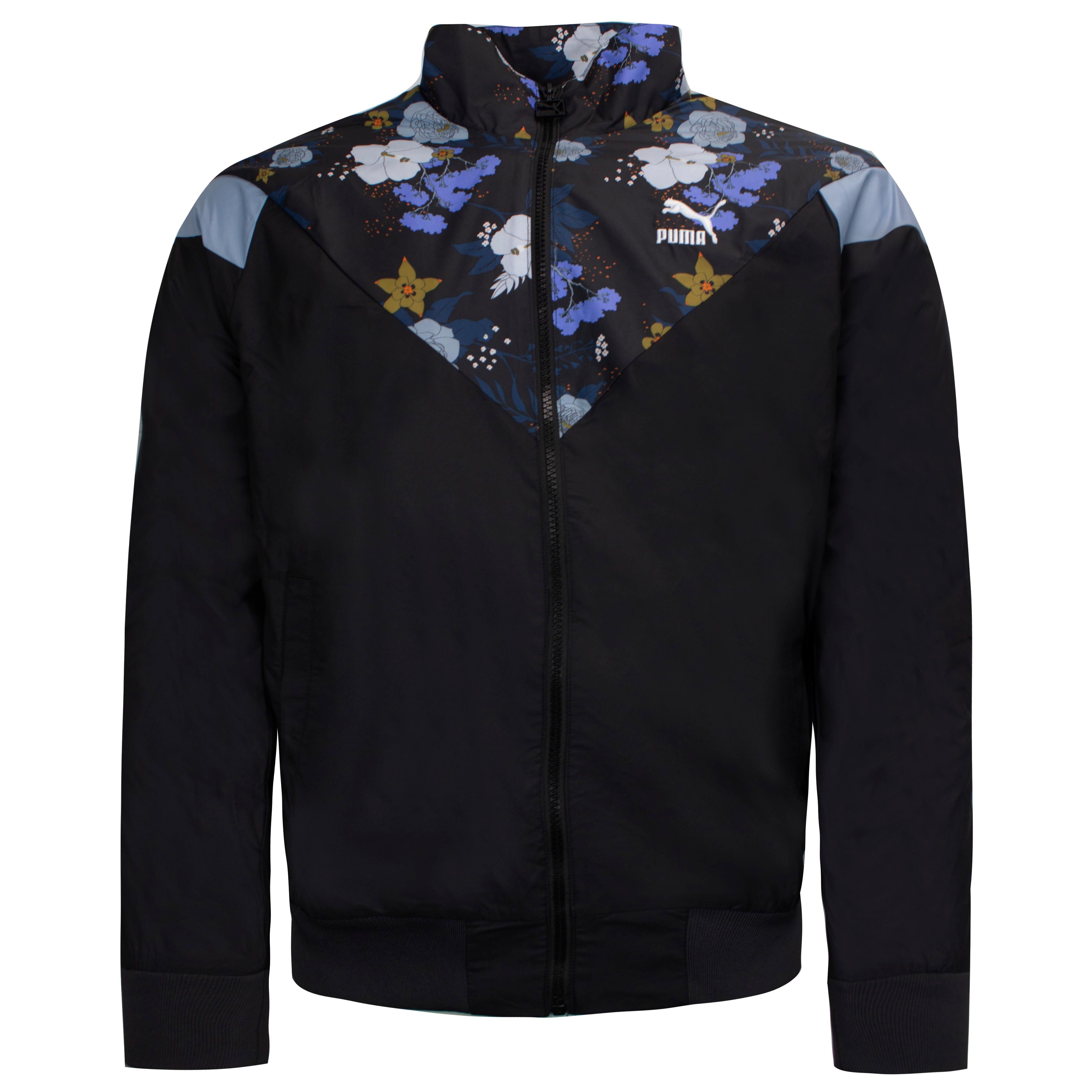 Puma Herren Trend AOP gewebte Jacke Reißverschluss Windbreaker 596727 51