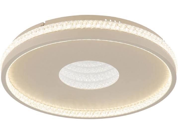 Deckenlampe 3D SHIRLEY variable Intensität 41cm 30W sandfarben