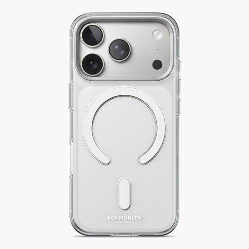Vonmählen Transparent Case 3 + Kickstand iP 18 Pro Max Transp.