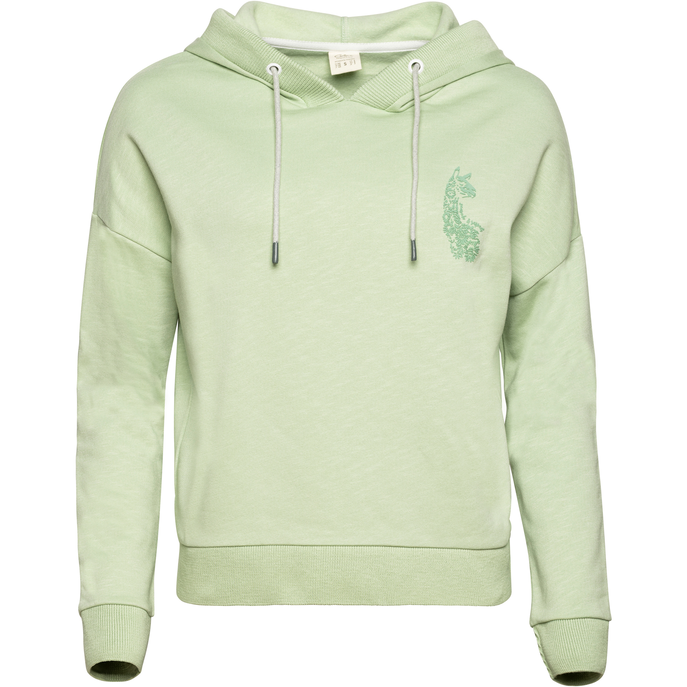 Chillaz Stelvio Alpaca Floral Damen Hoodies gruen Größe XS Bouldern | Lifestyle | Sportklettern Hautfreundlich