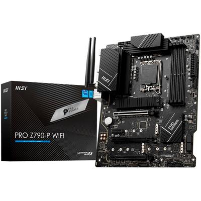 MSI Mainboard "PRO Z790-P WIFI", schwarz, B:27cm H:7cm T:35cm, Mainboards