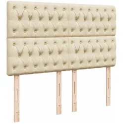 vidaXL, Boxspringbett, Cheryl (Knopfheftung Design) (160 x 200 cm)