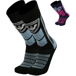 Rossignol, Damen, Sportsocken, Thermotech 2P Socken (42 - 44), Schwarz