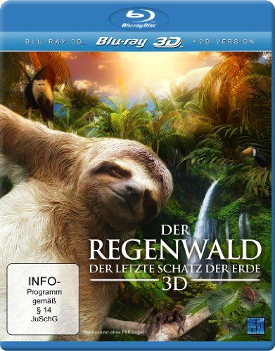 Julian Thomas - Der Regenwald 3D - Der letzte Schatz der Erde (inkl. 2D Version) [3D Blu-ray] - Preis vom 30.09.2026 09:01:18 h