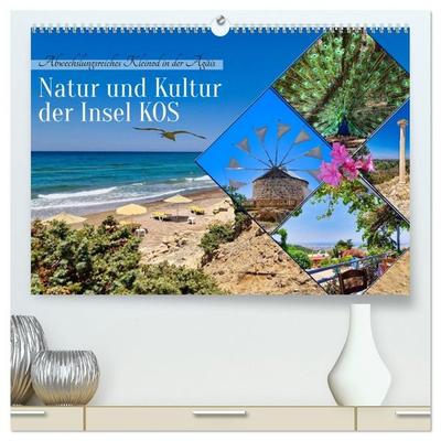 Natur und Kultur der Insel Kos (hochwertiger Premium Wandkalender 2027 DIN A2 quer), Kunstdruck in Hochglanz