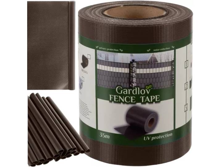 Gardlov Vlechtband Hekwerk - 450g - 19cmx35m - Bruin