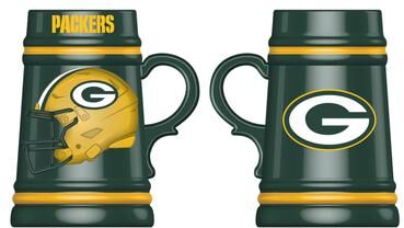 Evergreen Green Bay Packers 24 oz Ceramic Stein Mug
