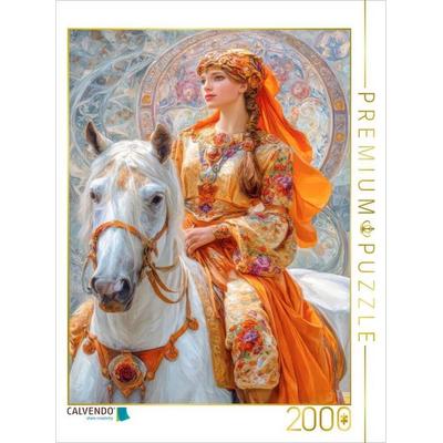 CALVENDO Puzzle Sinnliche Schönheit des Jugendstils | 2000 Teile Lege-Größe 90x67cm Foto-Puzzle für glückliche Stunden