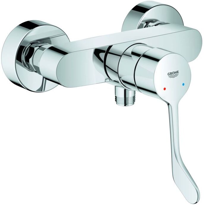 Grohe Eurosmart Care Brausearmatur 25244003 1/2", mit Temperaturbegrenzer, Wandmontage, chrom