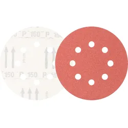 PFERD TOOLS Universal Korund Klettscheibe KSS 8 Absauglöcher für Exzenterschleifer - 45017015