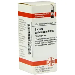 Barium Carbonicum C 200 Globuli 10 g