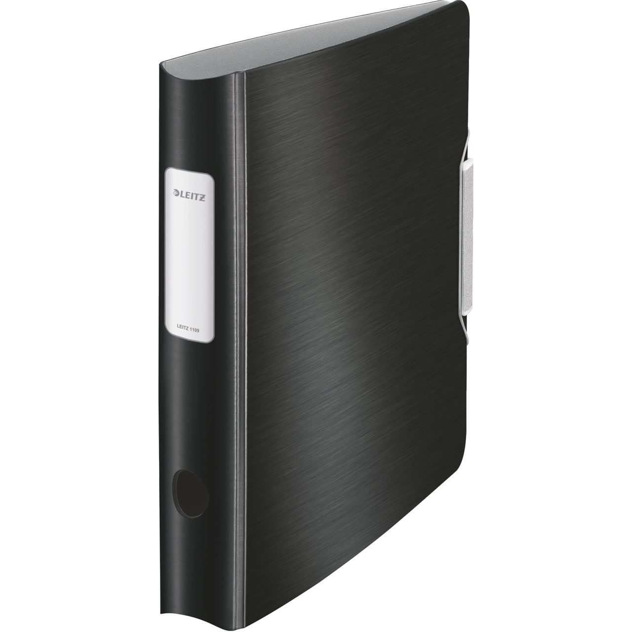 LEITZ Active Style 1109 Ordner satin schwarz Kunststoff 6,5 cm DIN A4
