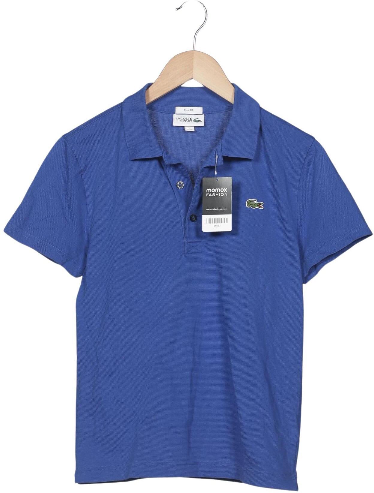 Lacoste Sport Herren Poloshirt, Blau, Gr. XS, Baumwolle - Second Hand