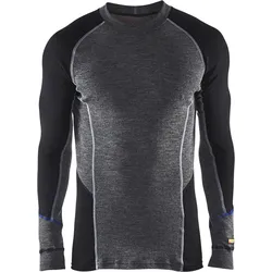 Blakläder Unterhemd warm 4897 1732 in grau/schwarz - S