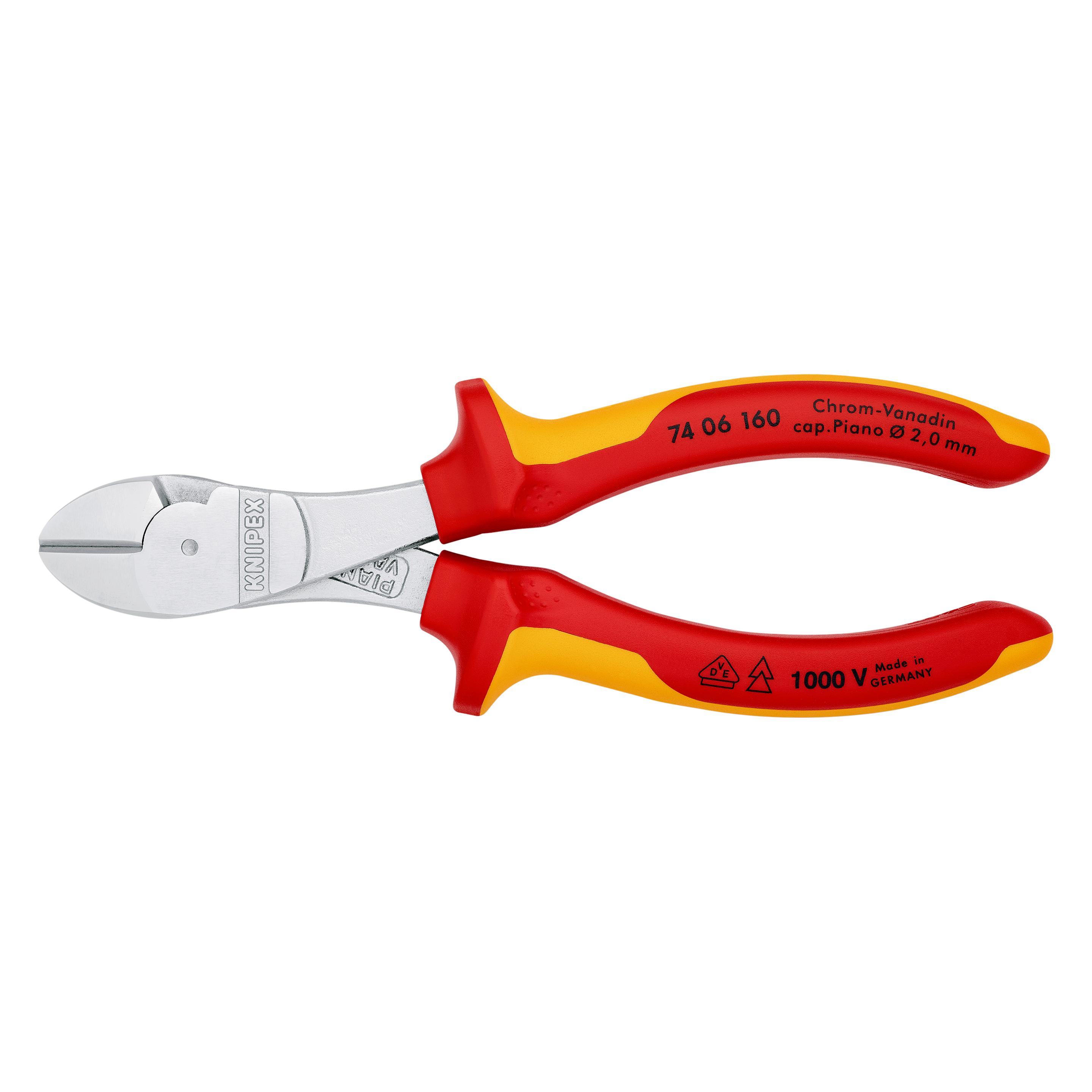 Knipex Kraft-Seitenschneider 74 06 160 (160 mm) (74 06 160 4003773040705)
