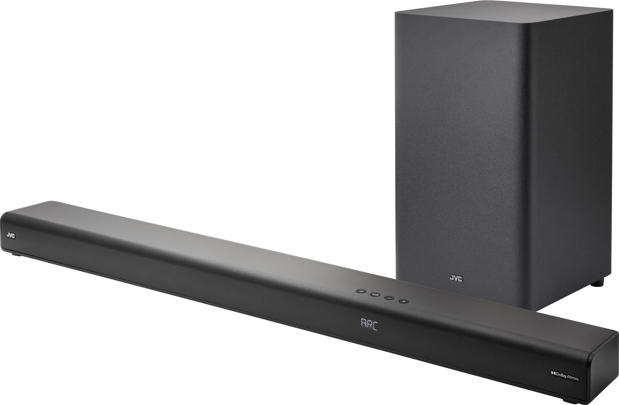 Jvc SoundBar Th-E754B 3.1.2 360W kabelloser Subwoofer Dolby Atmos HDMI Bluetooth
