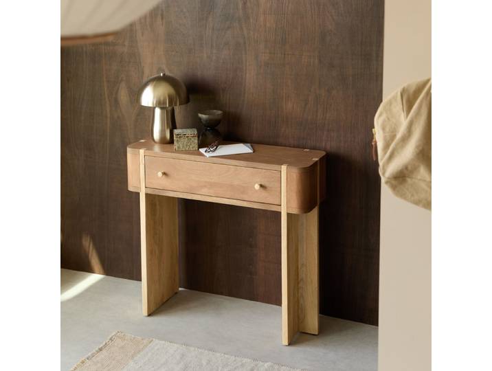 Gaya - Konsole aus massivem Mangoholz - Braun
