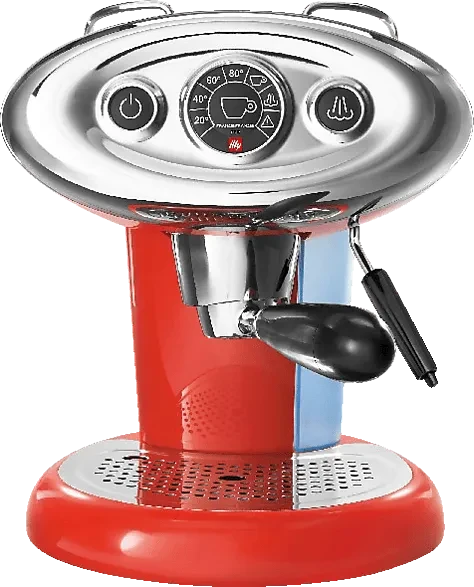 ILLY Francis Francis X7.1 rot + 2 Keramiktassen