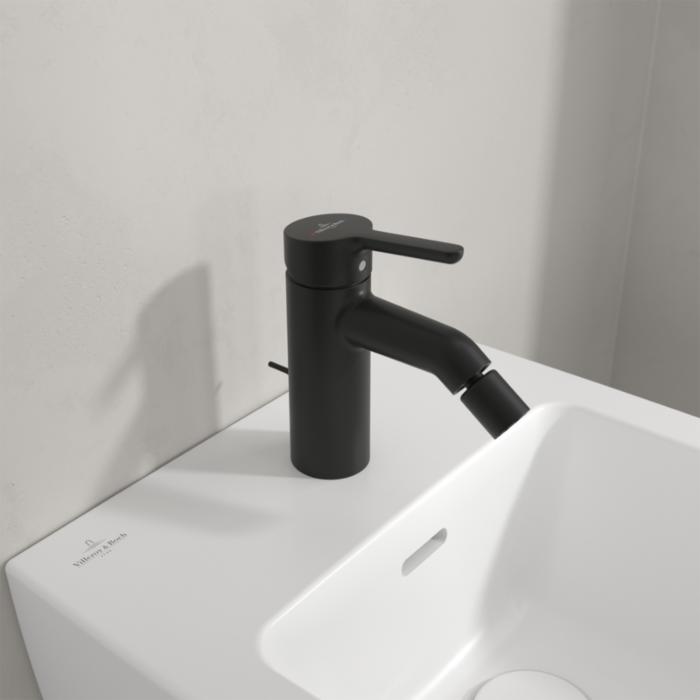 Villeroy und Boch Skyla Bidetarmatur TVB116001000K5 Messing, Matt Black