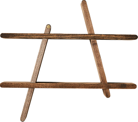 Andersen Furniture A-Shelf Hylde Røget Ask - Medium L52 Cm