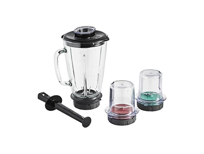 Moulinex Ensemble de 3 accessoires pour robots pâtissiers Coach et I Coach Touch\, Blender + Mini hachoir + Broyeur\, Malette de rangement\, Mix & Drink Box XF650012\, Nc