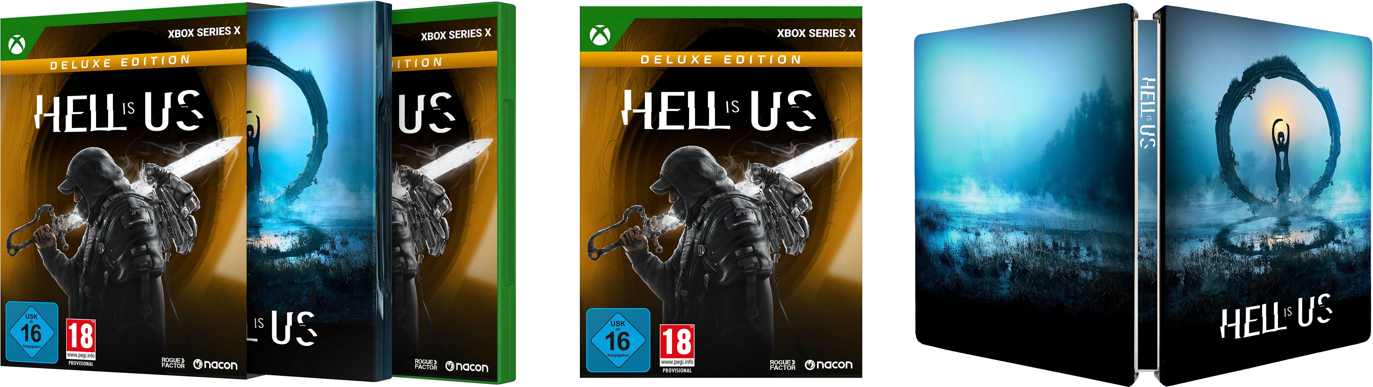 BIGBEN Spielesoftware "Hell is Us - Deluxe Edition", transparent (weiß, neutral), Xbox Series X, Spielesoftware, Spielesoftware