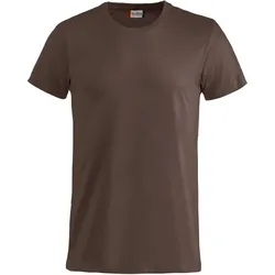 CLIQUE Basic T-Shirt Herren 825 - dunkles mocca XXL