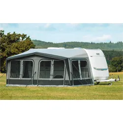 Berger Vicenza Air All Season Pro Luft Vorzelt für Wohnwagen (Größe 12), Umlaufmaß 881 - 910 cm