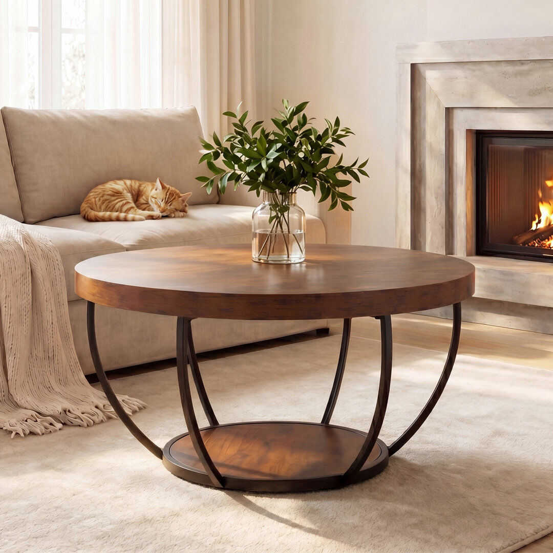 George Oliver 1 - Piece Living Room Table Set Brown
