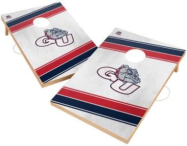 Skip's Garage Gonzaga University Bulldogs ZAGS 2x4 Tailgate Cornhole Boards