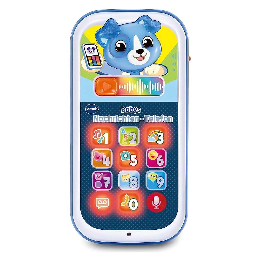 VTech Babys Nachrichten-Telefon (Deutsch, 0.75 - 3 Jahre) (80-620964)