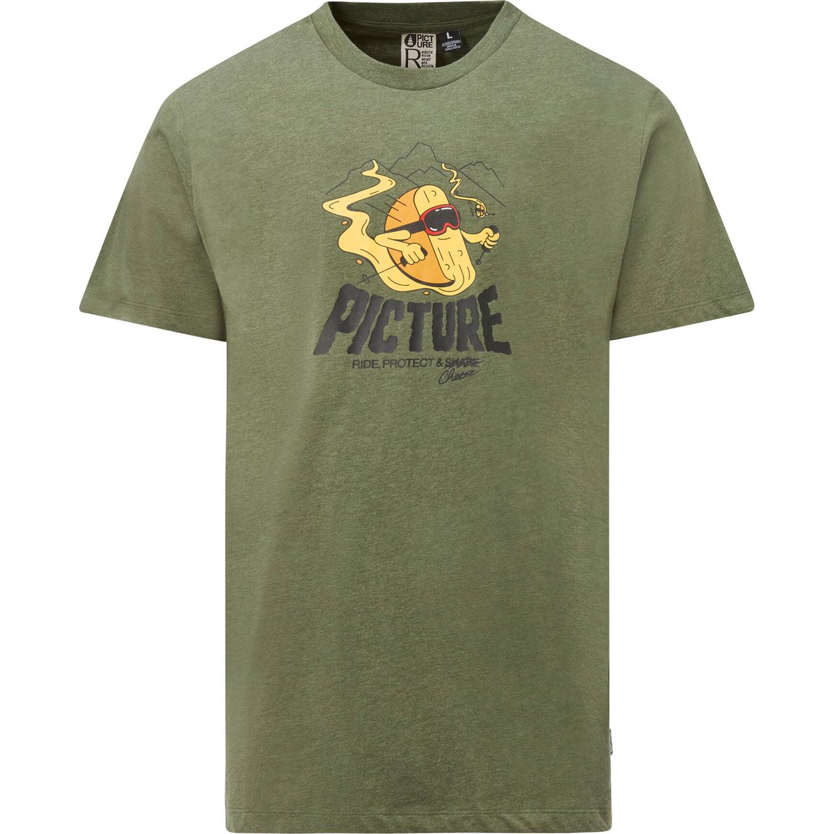 Picture Cheasy Tee (C) S MTS1361CWhiteS