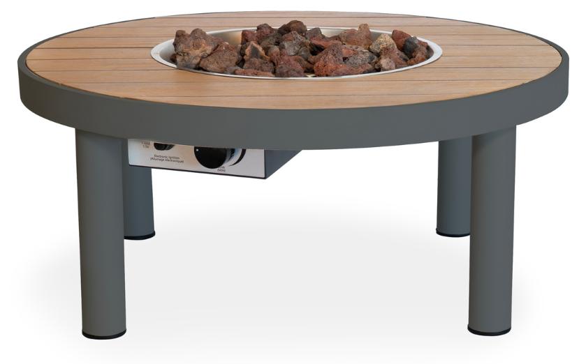 Happy Cocooning Feuertisch Riviera 80 anthrazit