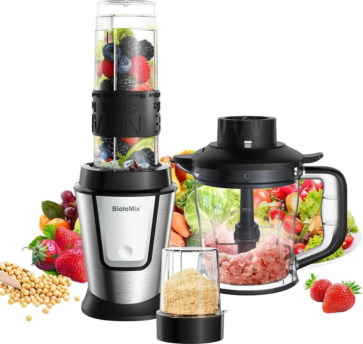 Selius Multifunctionele Keukenmachine 700W Draagbare Juicer Blender