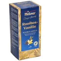 Meßmer Rooibos-Tee »Classic Moments Rooibos-Vanille« Tassenportion, 25 Stück beige