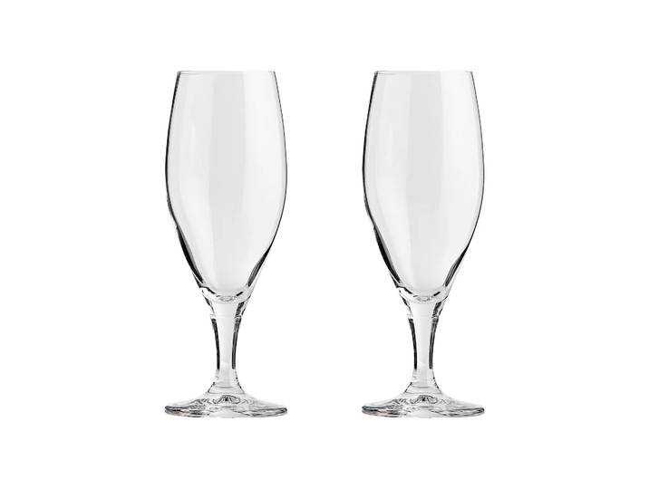 Aida Verre à bière Passion connoisseur 40 cl Lot de 2 Clear