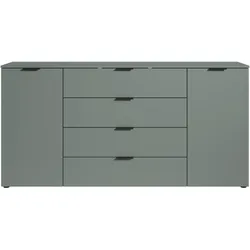 Kommode HARPER BARRA (BHT 180x90x40 cm) - grün - BHT 180x90x40 cm