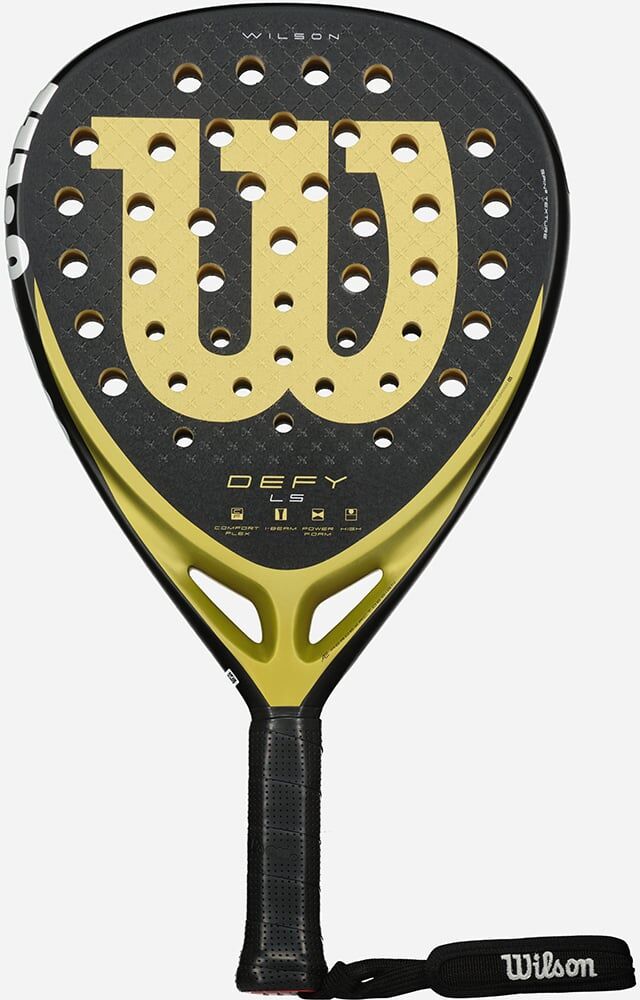 Wilson Defy Ls V1 Padel - Racchetta Padel Intermedia - Nero 2