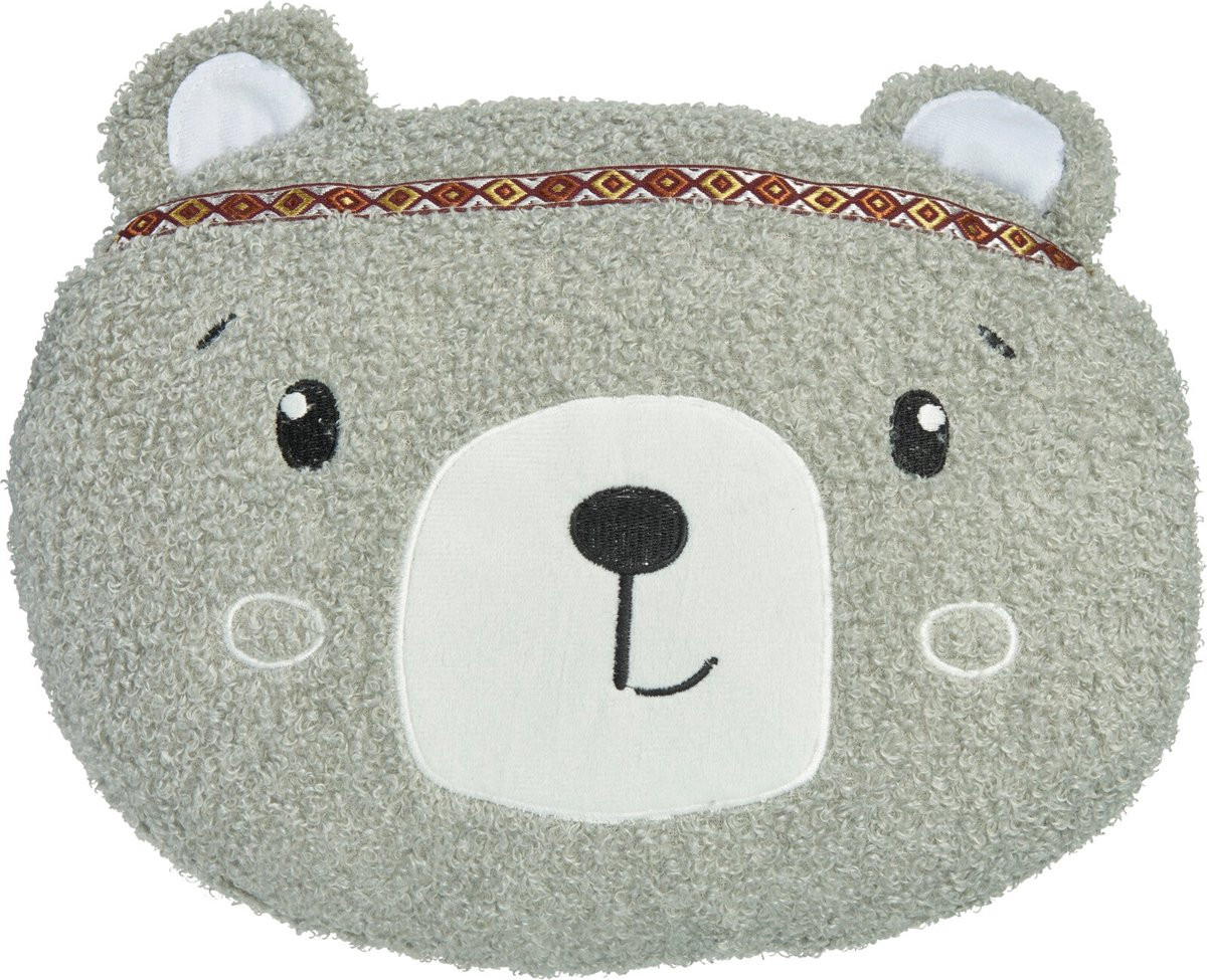 Home & Styling Sierkussen Bear - Grijs - Voor kinderen